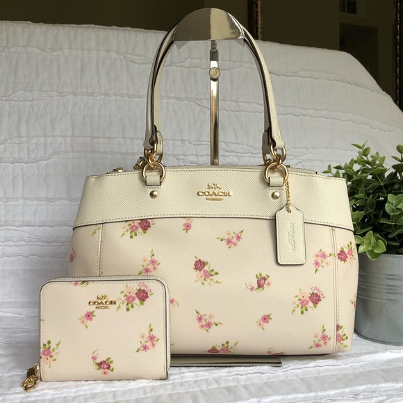 Coach Handbags - 🚫SOLD🚫Coach Mini Brooke Carryall & wallet bundle